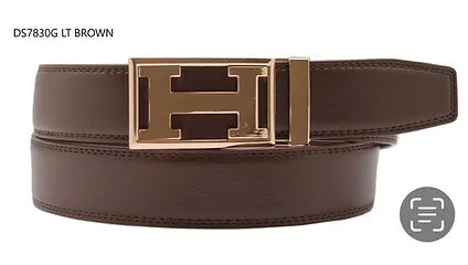 Men Belts Brown