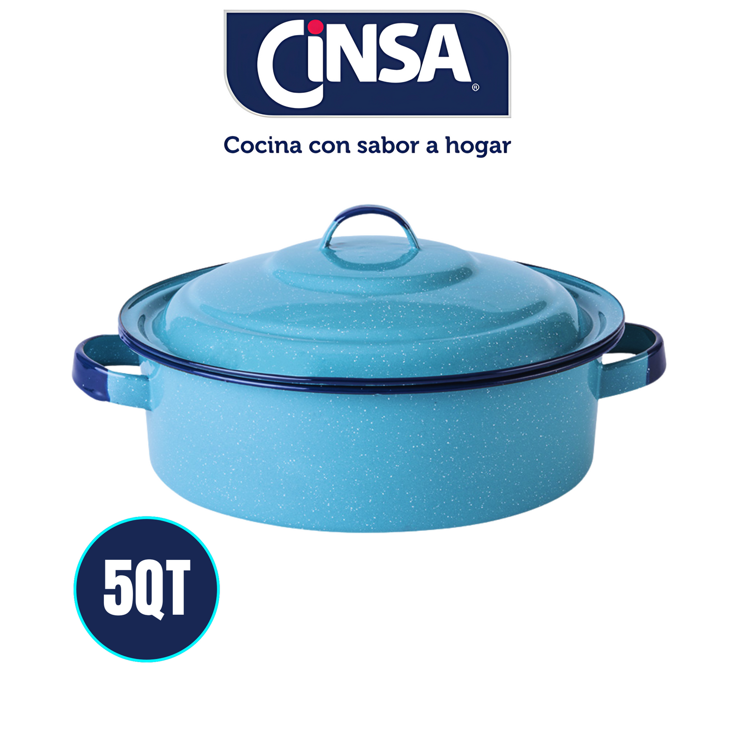 CINSA T 5QT ARROCERA AZUL TURQUESA