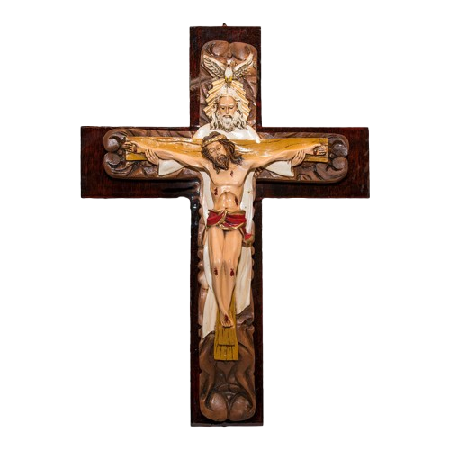 CRISTO CON JESUS EN LA CRUZ