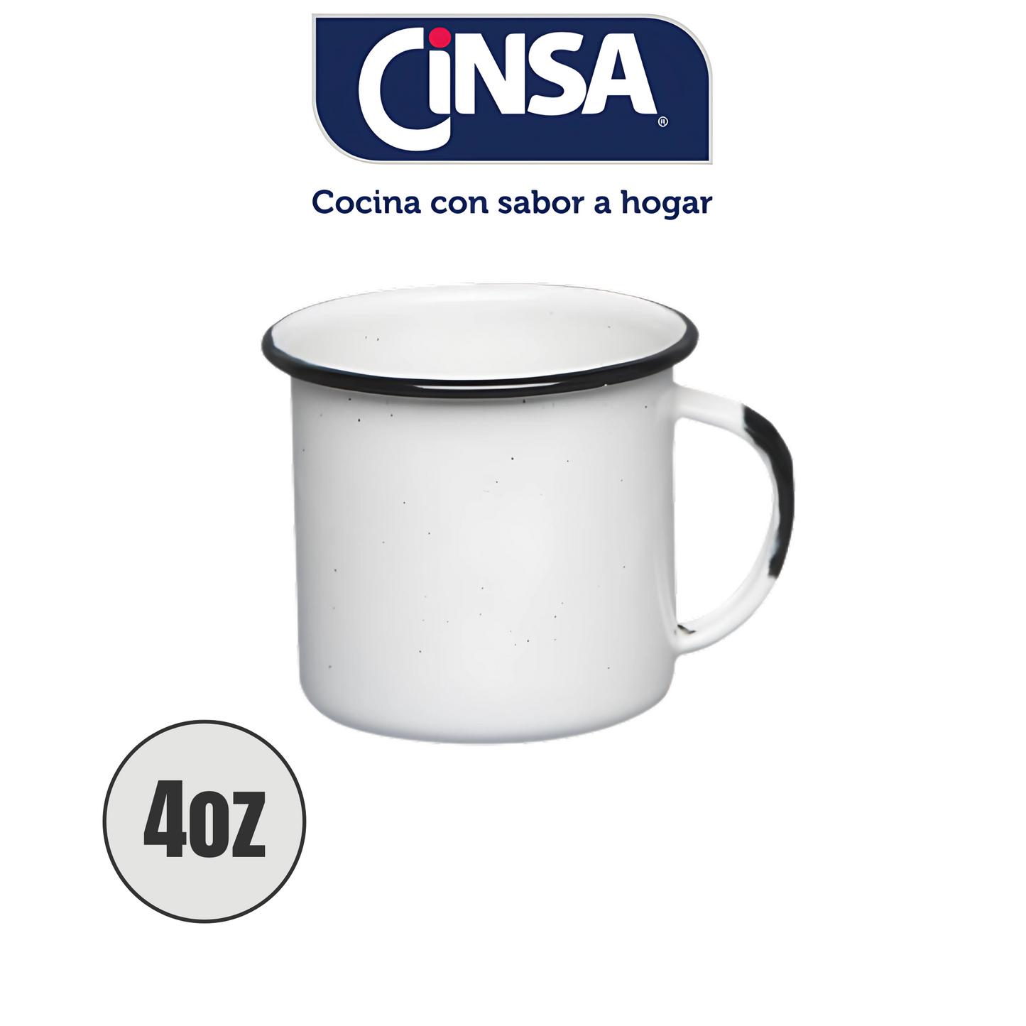 CINSA B 4OZ TEQUILERO BLANCO JASPEADO