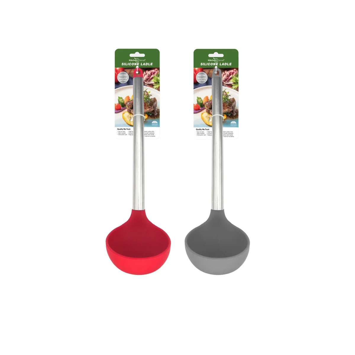 KITCHEN Silicone Ladle (24)