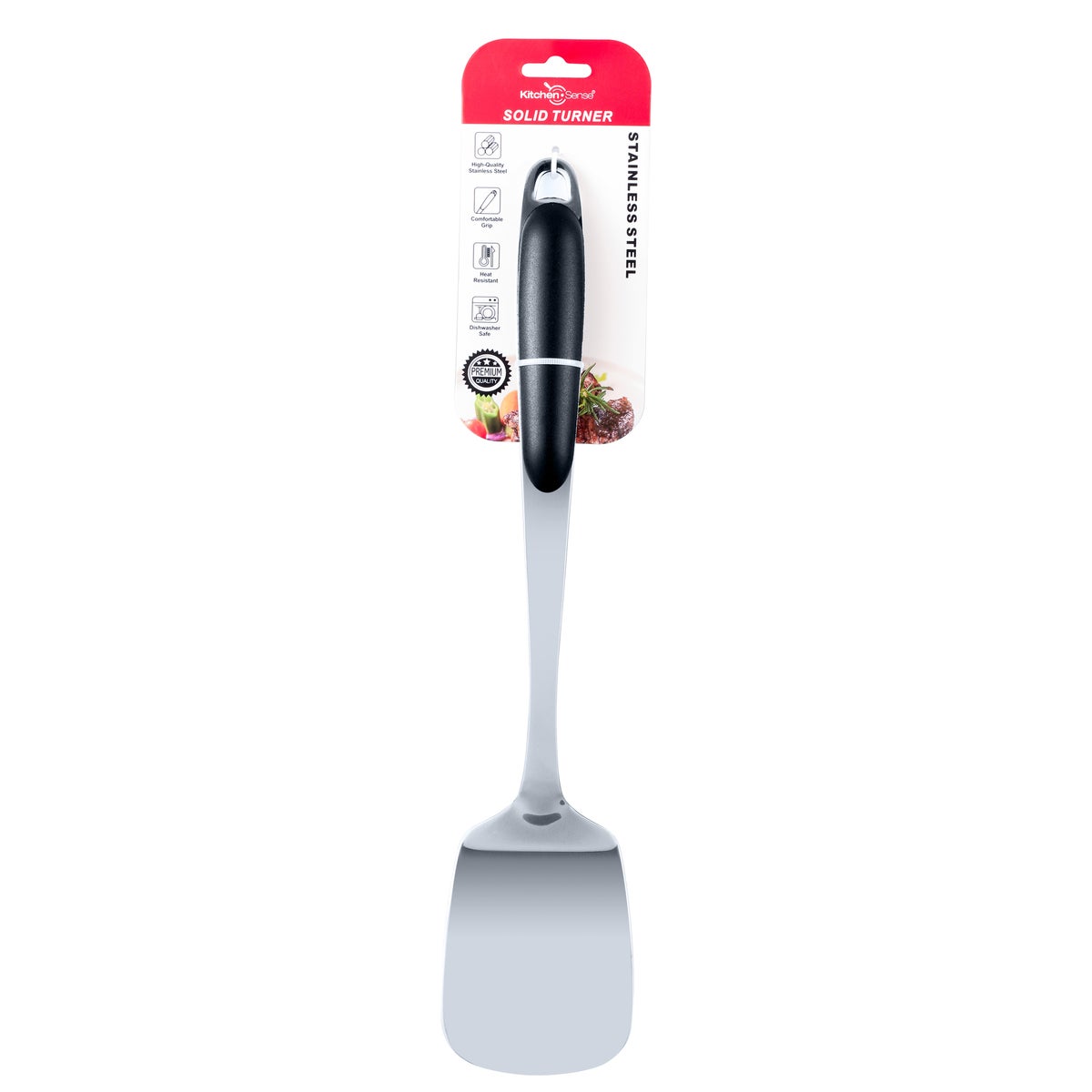 KITCHEN SENSE STEEL SOLID TURNER