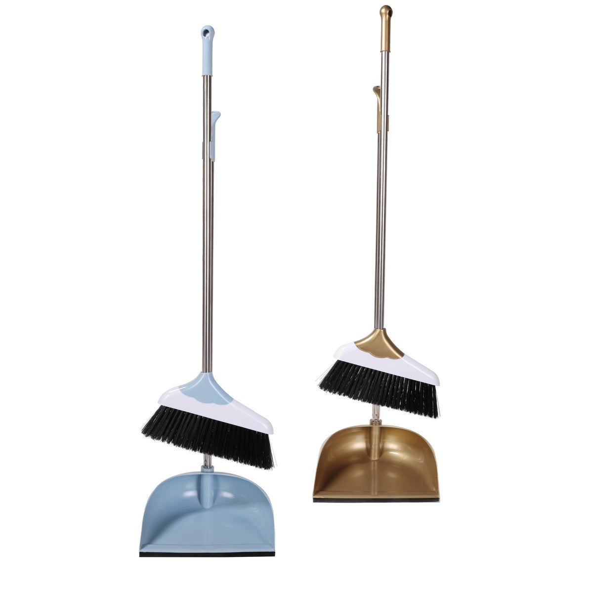 AMERICAN DREAM Heavy Duty Dustpan with Broom Set