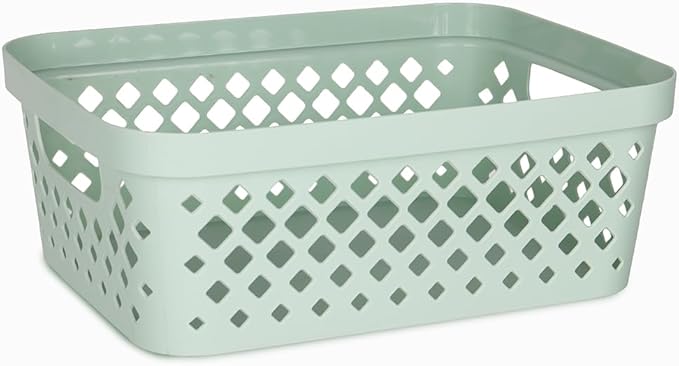 GLAD DIAMOND STORAGE BASKET 2GAL/10.5L SAGE