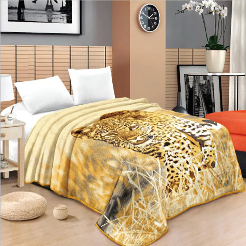 DAHDOUL STAR ANIMAL ASSORT B 1PLY 5ST12 BROWN TIGER