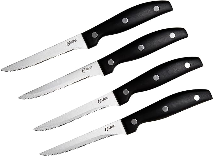 GH OS GRANGER 4 PK 4.5 IN SS STEAK KNIFE SET, BAKELITE PP HANDLE - W/ CLAM PACK