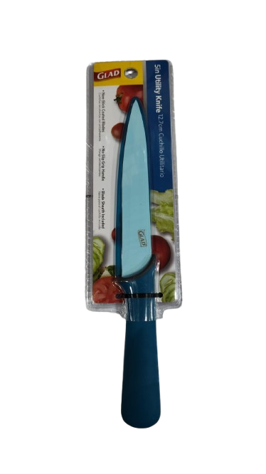 GLAD FRESH TPR HANDLE 5IN UTILITY KNIFE