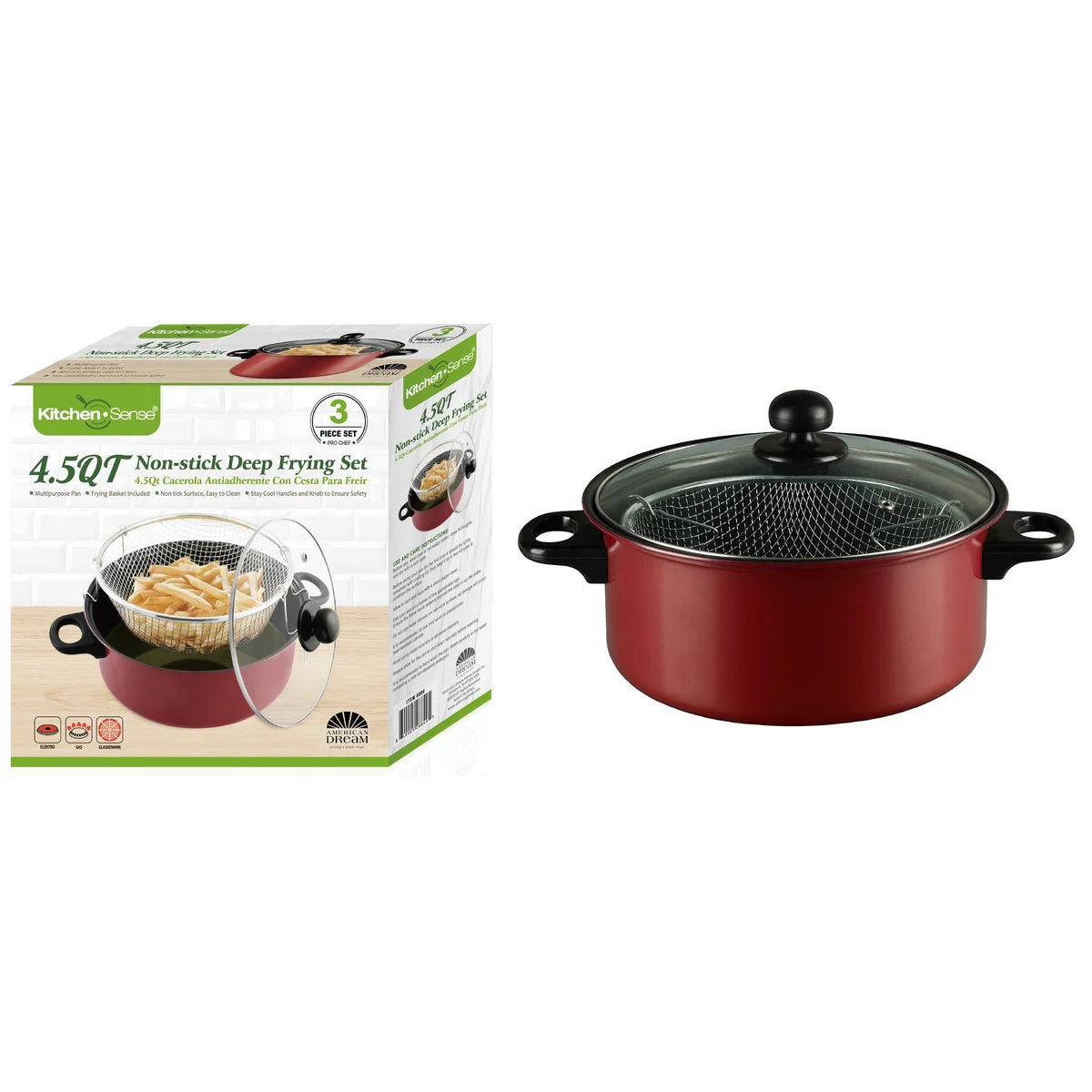 4.5QT Non-Stick Deep Fryer