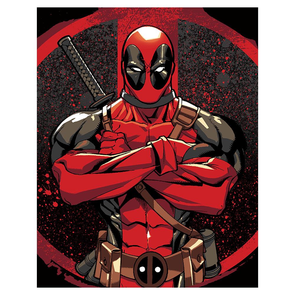 DAHDOUL "WAITING" DEADPOOL TWIN MARVEL RACHELLE BLANKET