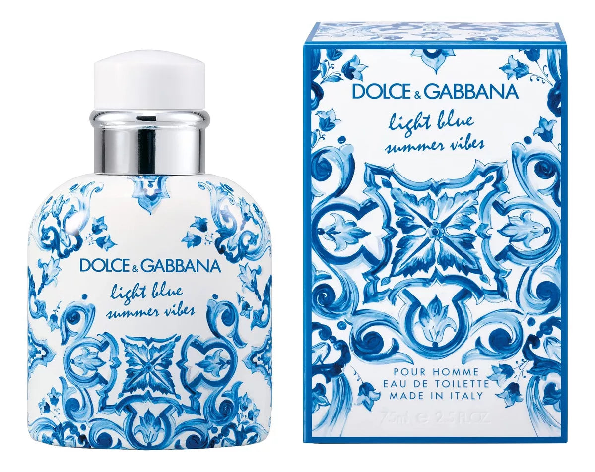 DOLCE&GABBANA LIGHT BLUE SUMMER VIBES(M)EDT SP 4.2oz