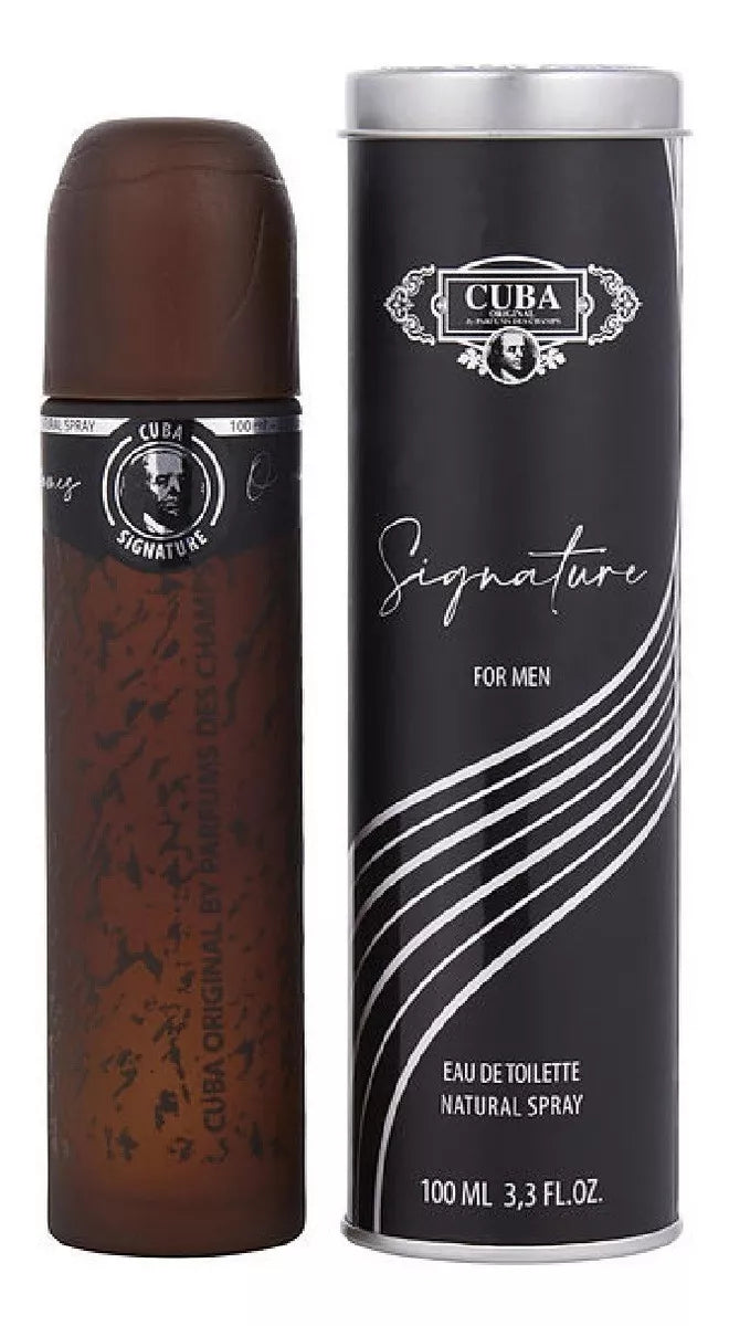 CUBA SIGNATURE(M.)EDT SP 3.3oz
