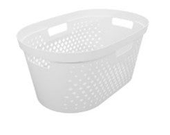 CLOROX DIAMOND OVAL BASKET 38L WHITE