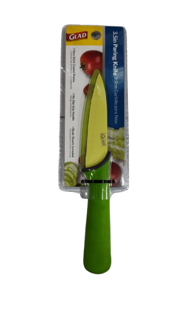 GLAD FRESH TPR HANDLE 3.5IN PARING KNIFE
