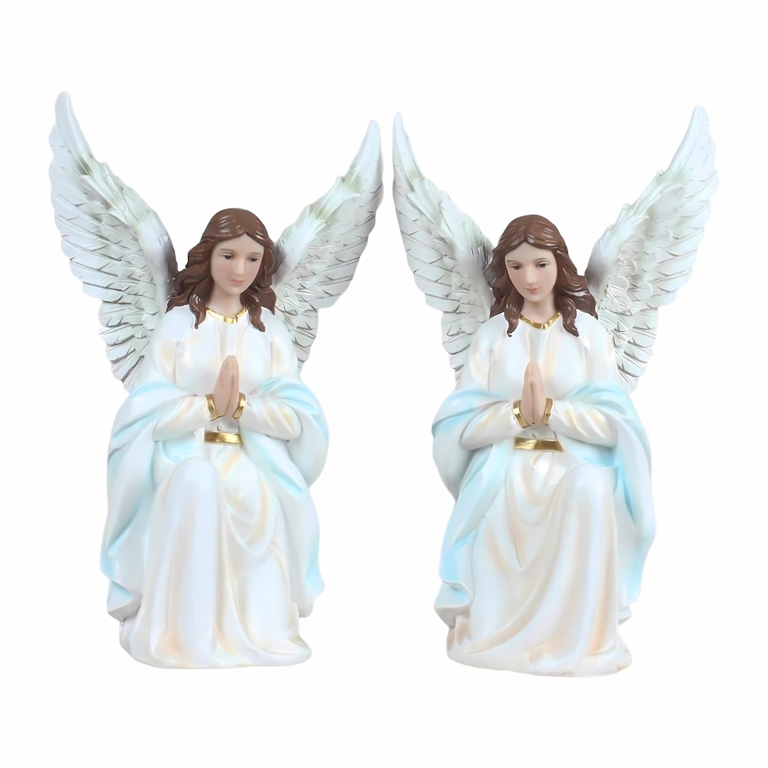 Angel Custodios Blanco Set