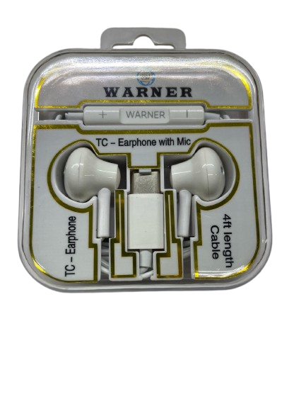 WARNER NEW Type C Earphone with Mic