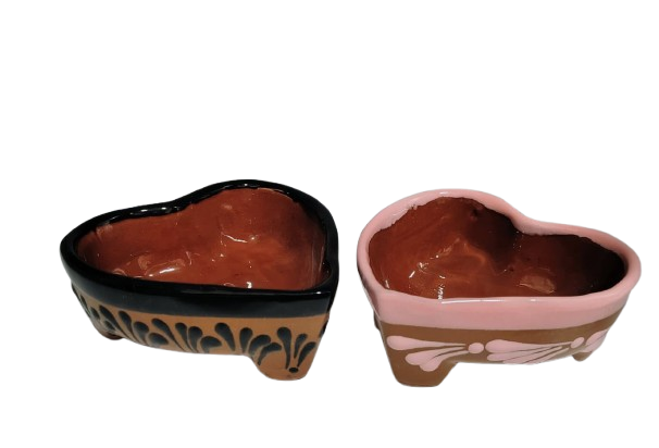 SALSERO MOLCAJETE CORAZON