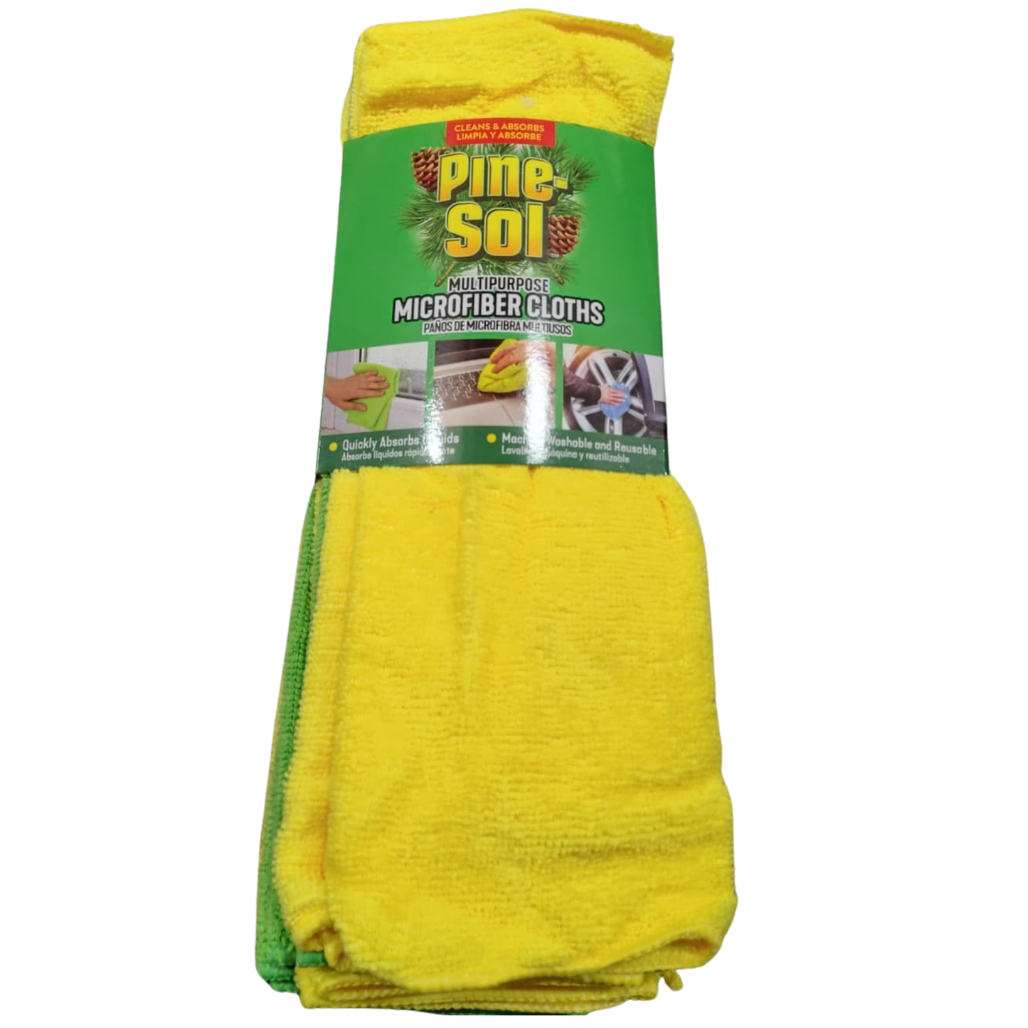 PINESOL MICROFIBER CLOTH 8PK