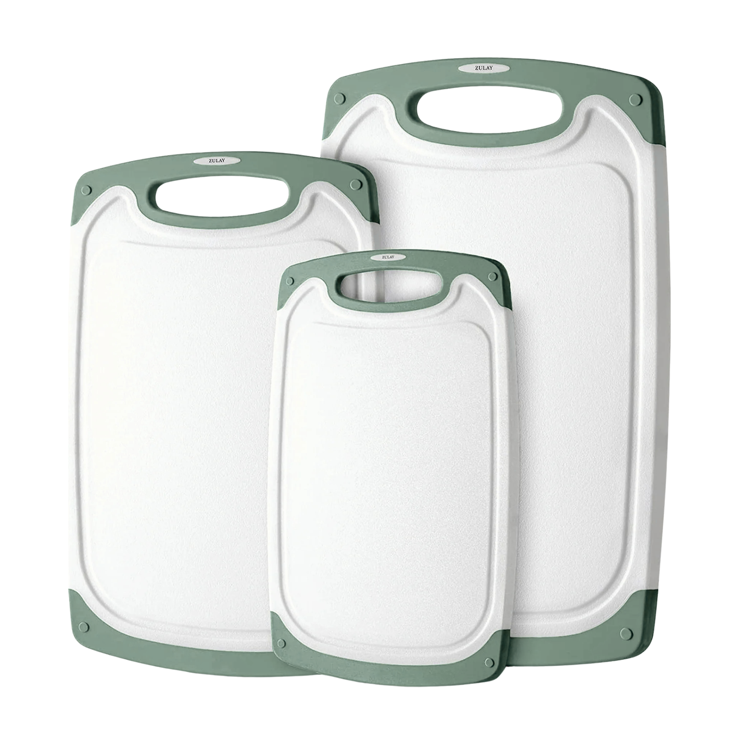 GLAD 3PC CUTTING BOARDS GREEN