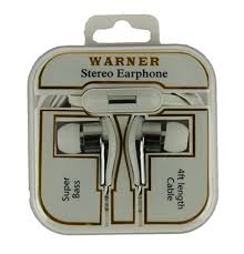 WARNER Smartphone Handsfree Headset with Wire
