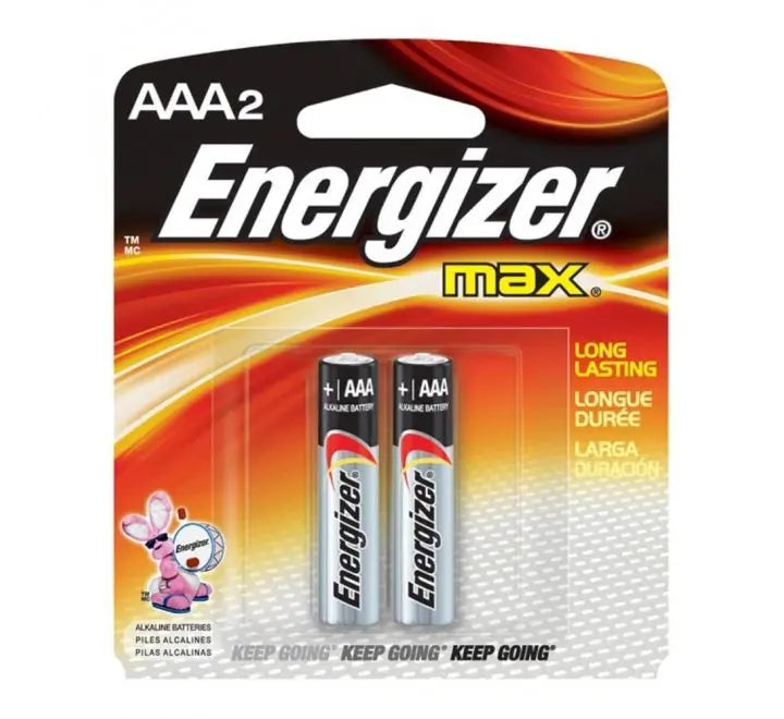 Energizer Alkaline AAA 2PK