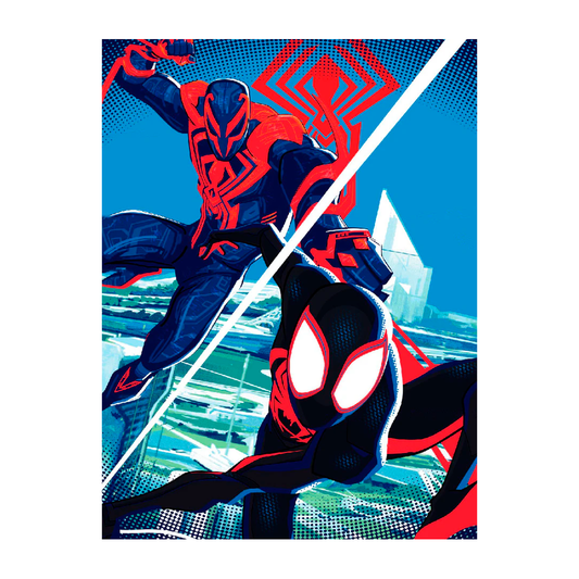 DAHDOUL "ESCAPE" MILES MORALES TWIN/FULL MARVEL RACHELLE BLANKET