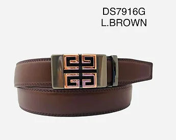 Men Belts Brown