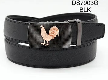 Men Belts Black