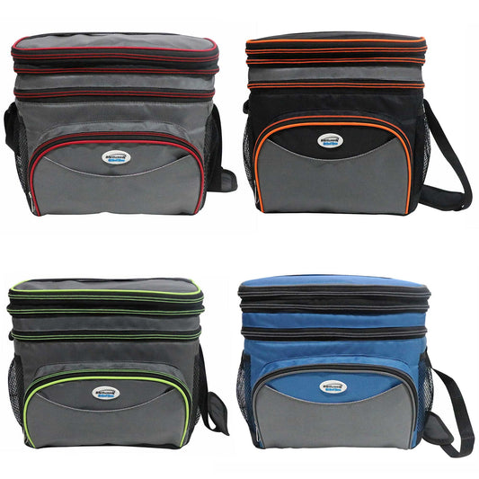 Brentwood Kool Zone 12-Can Cooler Bag W / Hard Plastic Liner