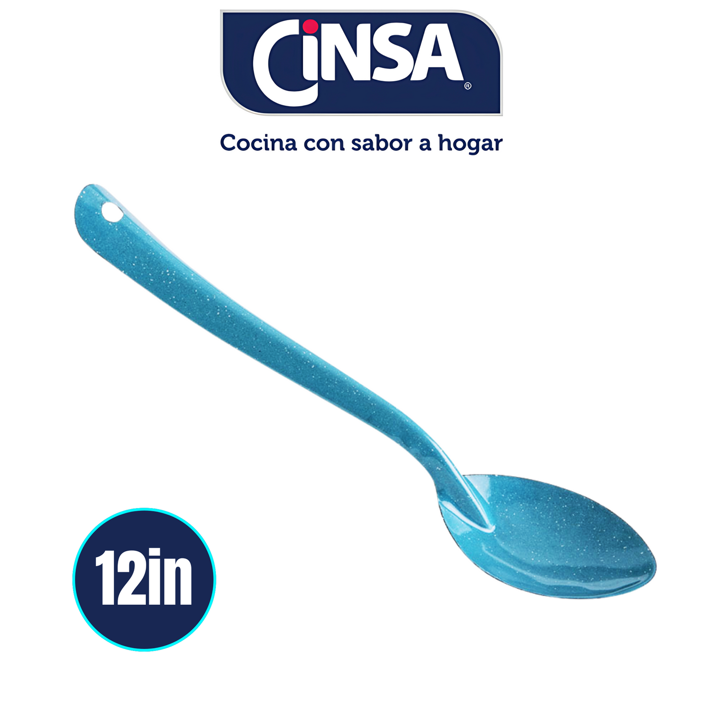 CINSA T 12IN CUCHARA AZUL TURQUESA
