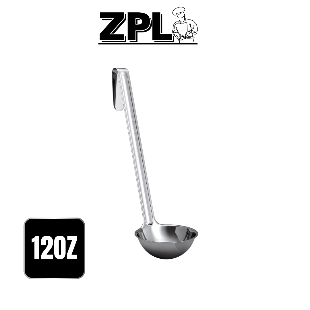 ZPL 12oz STAINLESS STEEL LADLE