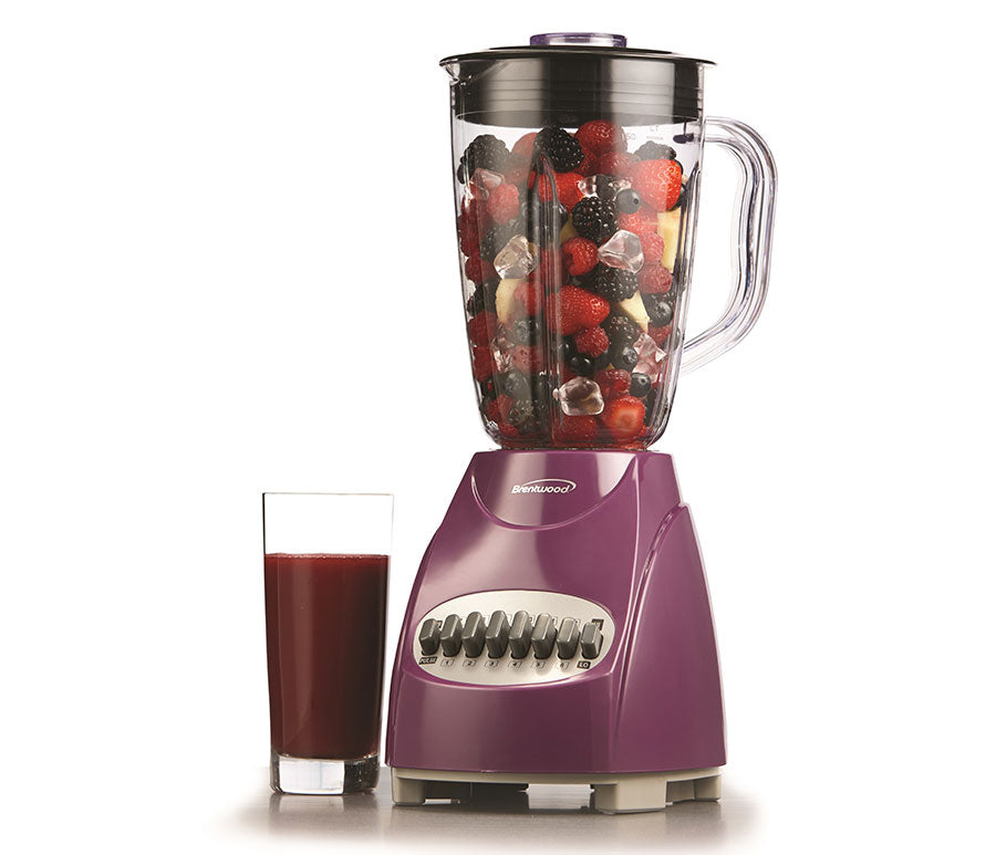 Brentwood JB-220PR 12-Speed + Pulse Blender, Purple