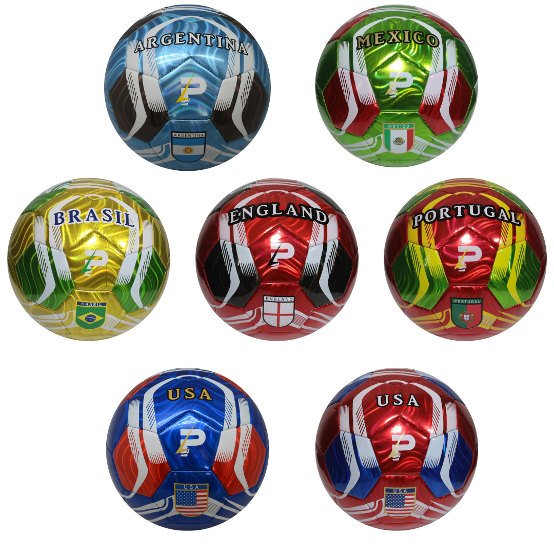 PLAYPRO BALONES SOCCER METTALLIC CONTRY