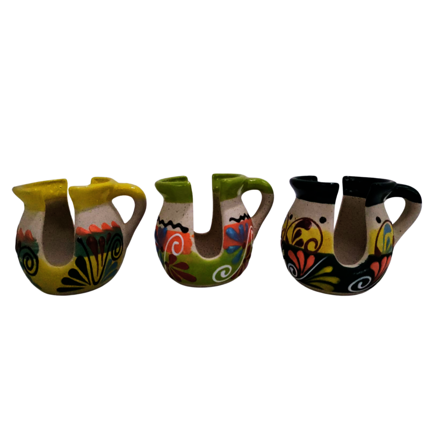SERVILLETEROS TAZA MEXICANOS DE BARRO