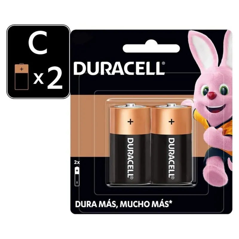 Duracell Coppertop C 2PK