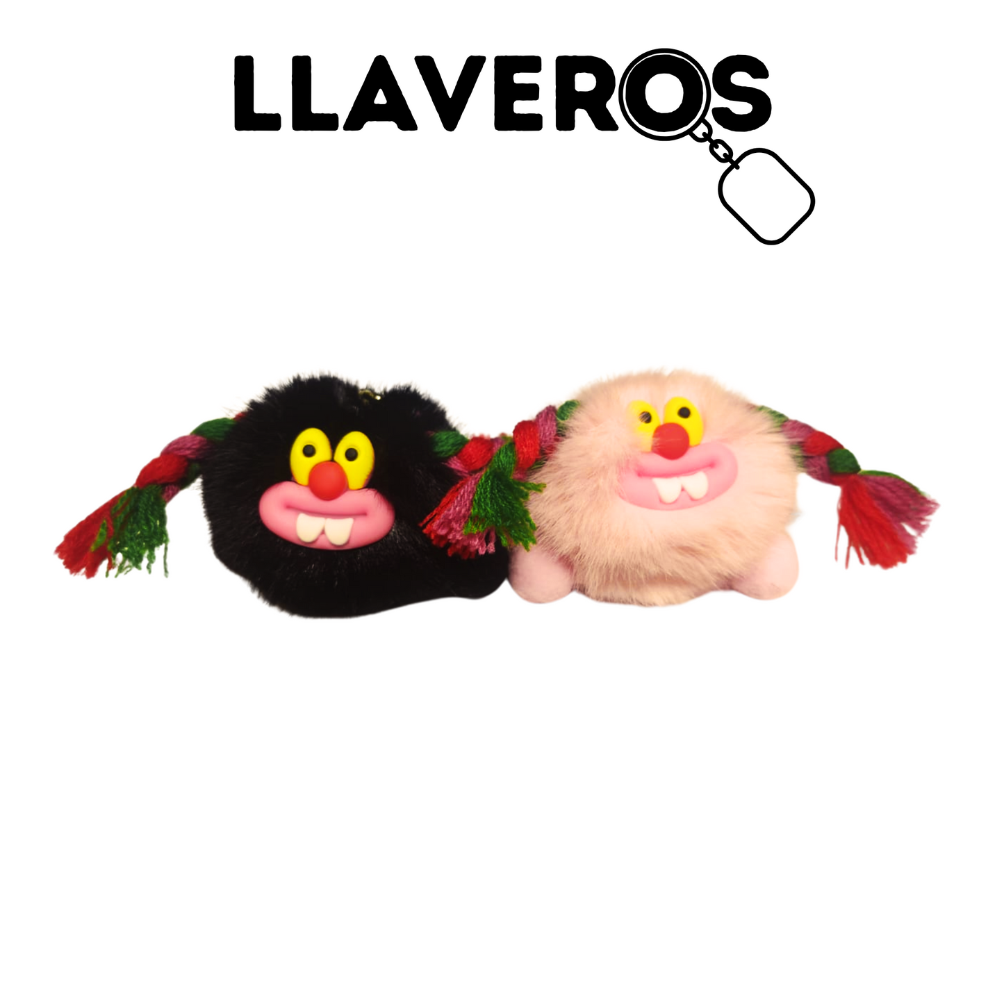 LLAVERO DE MODA ESPONJADOS