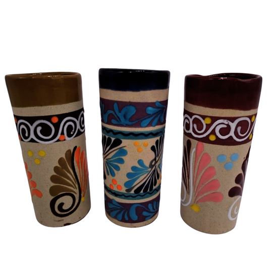 VASO MEXICANO DE BARRO DE 500ML
