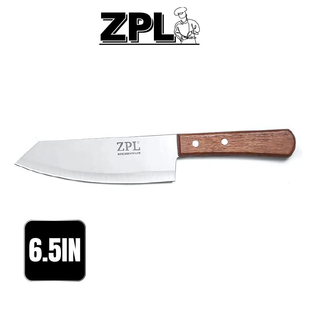 ZPL CHEFS KNIFE WOOD HANDLE PACKAGING 6.5