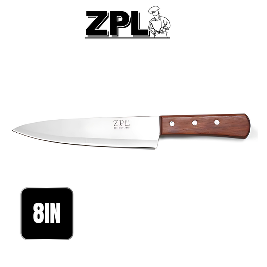 ZPL CHEFS KNIFE WOOD HANDLE PACKAGING 8