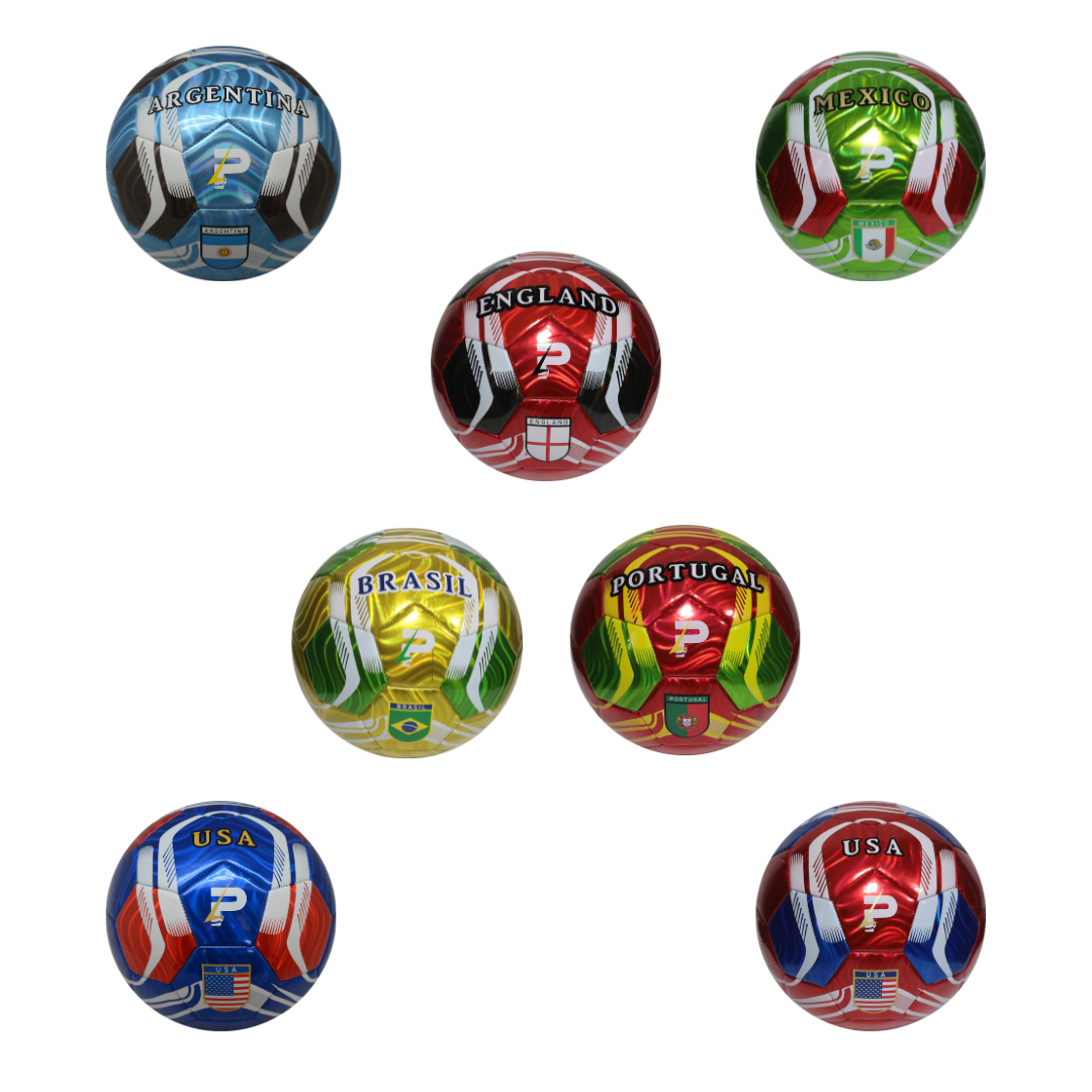 PLAYPRO BALONES SOCCER METTALLIC CONTRY