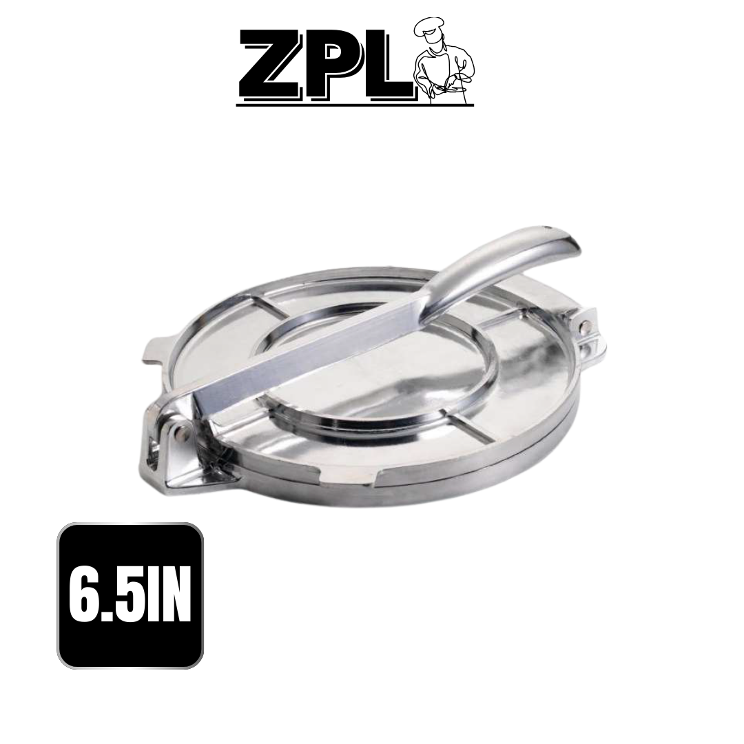 ZPL 6.5IN ALUMINUM TORTILLA PRESS