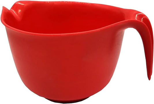 Glad mixing bowl w handle white 2.84l