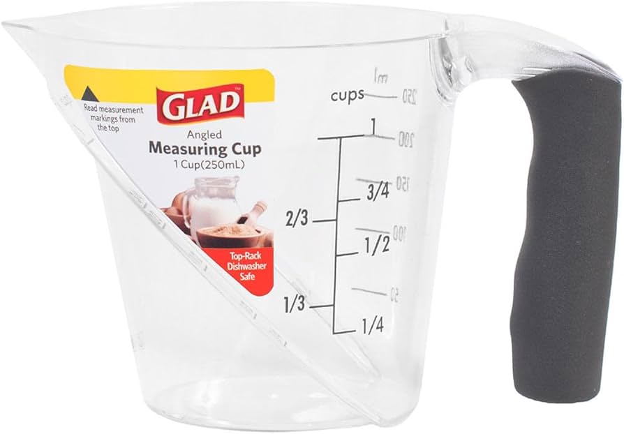 GLAD ANGLED MEASURING CUP 250ML