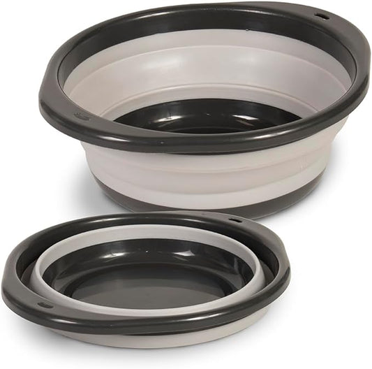 Glad Collapsible  Mixing Bowl Grey  5.5L