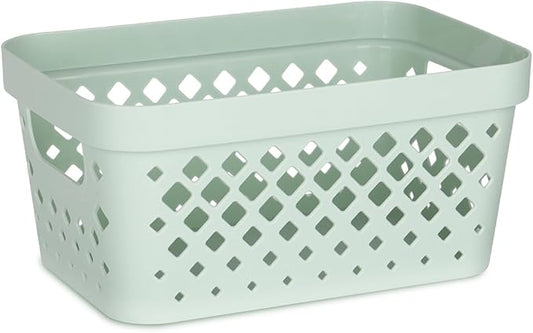 GLAD DIAMOND STORAGE BASKET 1GAL/4.2L SAGE