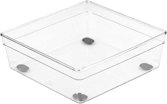 GLAD 2 CF1PT ORG BIN W NONSLIP FEET CLEAR 9X6X2.4IN