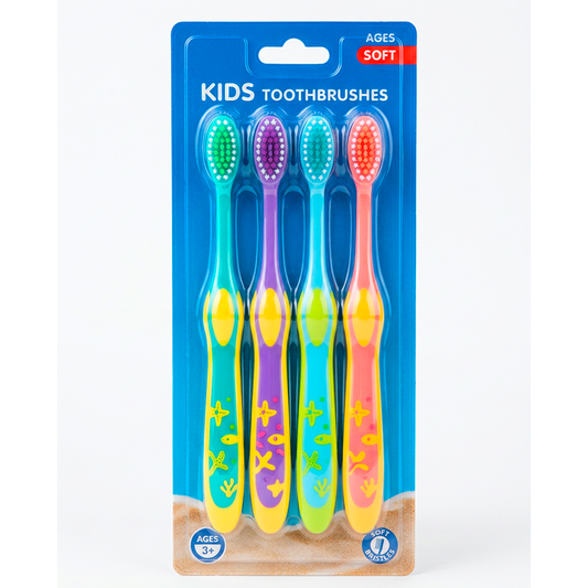 RITE AID KID'S TOOTHBRUSH 4CT
