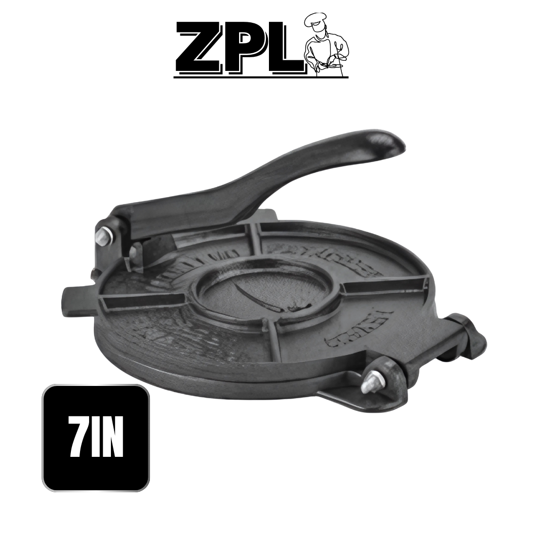 ZPL 7.25IN CAST IRON TORTILLA PRES