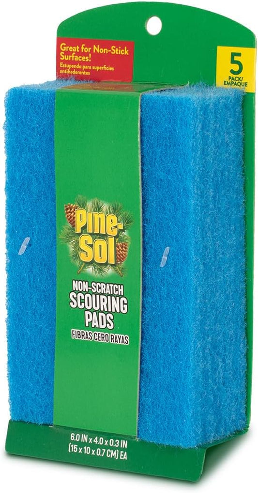 PINESOL NON-SCRATCH  SCOURING PAD 5PK