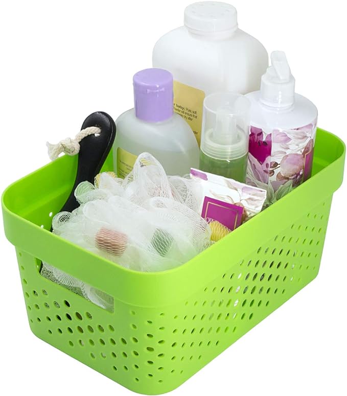 GLAD STORAGE BASKET 1GAL/4LGREEN w/S1OC