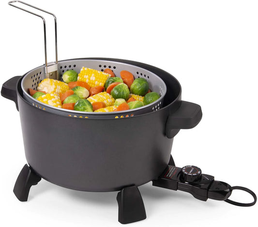 RYB Kitchen Kettle XL Steamer Multi-Cooker Presto 10 QT